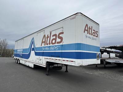 2000 Kentucky 51x102 Tandem Axle Aluminum Drop Frame Trailer - Air Ride ...
