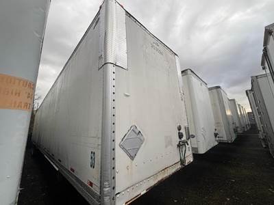 Alloy 53 ft Dry Van Trailer - Swing Door, Spring, Sliding Axle