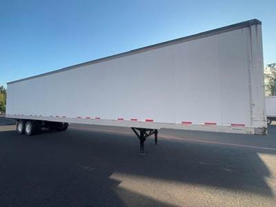 Fruehauf 53 ft Dry Van Trailer - Roll up Door, Air Ride, Sliding Axle