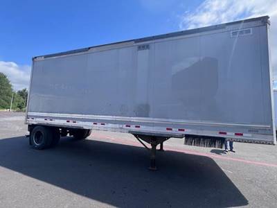 Great Dane 28 ft Dry Van Trailer - Roll up Door, Spring, Single Axle, Fixed Axle