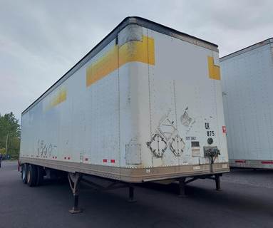 Great Dane 40 ft Dry Van Trailer - Roll up Door, Spring, Liftgate, Sliding Axle