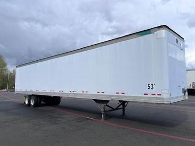 Great Dane 53 ft Dry Van Trailer - Swing Door, Air Ride, Sliding Axle
