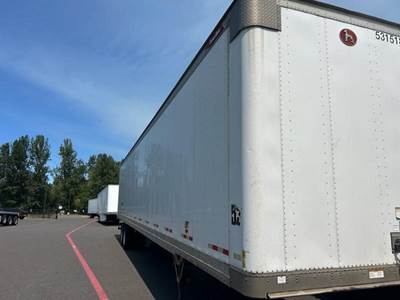 Great Dane 61.5 ft Dry Van Trailer - Swing Door, Air Ride, Sliding Axle