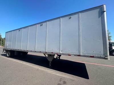 Hyundai 40 ft Dry Van Trailer - Roll up Door, Air Ride, Liftgate, Single Axle, Fixed Axle