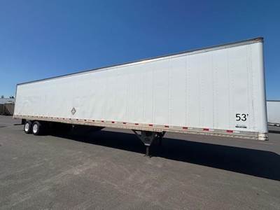 Hyundai 53 ft Dry Van Trailer - Swing Door, Air Ride, Sliding Axle