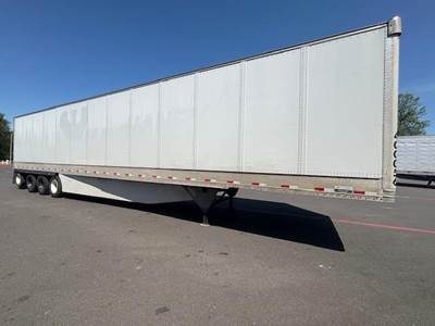 Hyundai 53 ft Dry Van Trailer - Swing Door, Spring, Quad Axle, Fixed Axle