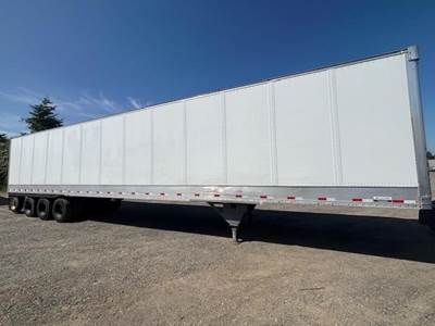 Hyundai 53 ft Dry Van Trailer - Swing Door, Spring, Quad Axle, Fixed Axle