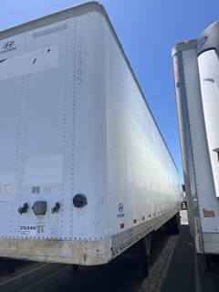 Hyundai 53 ft Dry Van Trailer - Swing Door, Air Ride, Sliding Axle