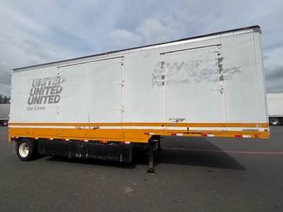 Kentucky 30 ft Dry Van Trailer - Swing Door, Air Ride, Single Axle, Fixed Axle