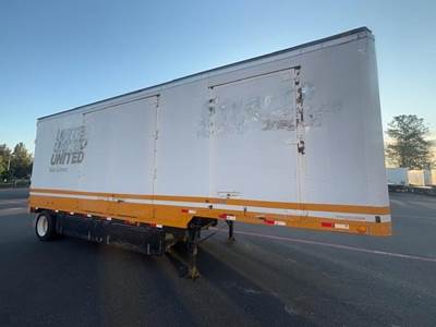 Kentucky 30 ft Dry Van Trailer - Swing Door, Air Ride, Single Axle, Fixed Axle