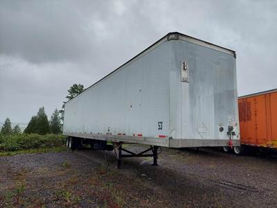 Lufkin 53 ft Dry Van Trailer - Swing Door, Air Ride, Sliding Axle