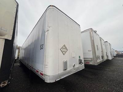 Pines 53 ft Dry Van Trailer - Swing Door, Spring, Sliding Axle