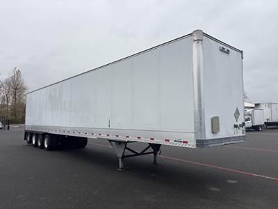 UTILITY 4000DX 53 ft Dry Van Trailer - Swing Door, Spring, Quad Axle, Fixed Spread Axle