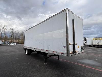 UTILITY 36.5 ft Dry Van Trailer - Roll up Door, Air Ride, Liftgate, Single Axle, Fixed Axle
