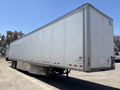 Vanguard 53 ft Dry Van Trailer - Swing Door, Air Ride, Sliding Axle