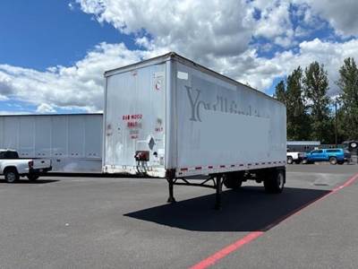 Wabash 27 ft Dry Van Trailer - Roll up Door, Spring, Single Axle, Fixed Axle