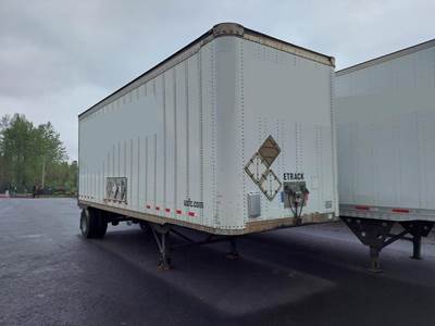 Wabash 28 ft Dry Van Trailer - Roll up Door, Spring, Single Axle, Fixed Axle