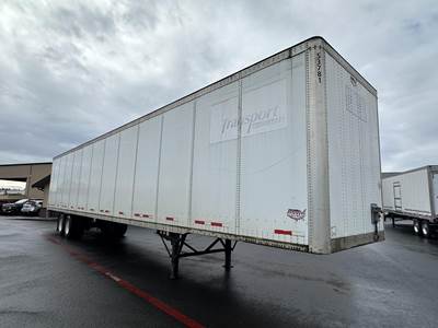 Wabash 53 ft Dry Van Trailer - Swing Door, Air Ride, Sliding Axle