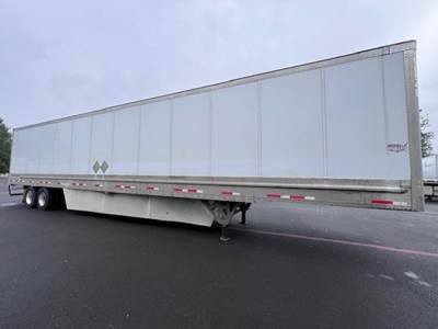 Wabash 53 ft Dry Van Trailer - Swing Door, Air Ride, Sliding Axle
