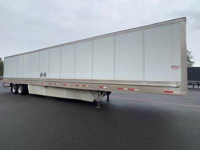 Wabash 53 ft Dry Van Trailer - Swing Door, Spring, Sliding Axle