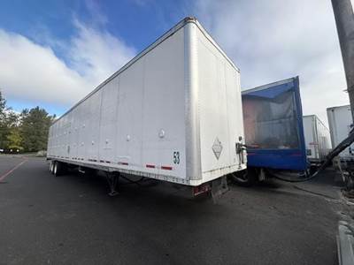 Wabash 53 ft Dry Van Trailer - Swing Door, Spring, Sliding Axle
