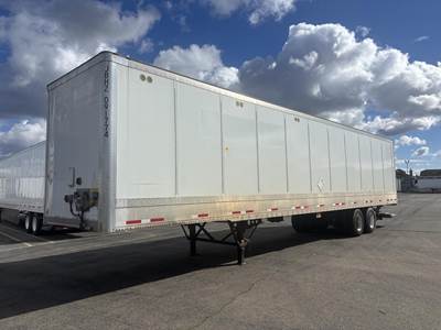 Wabash 53 ft Dry Van Trailer - Swing Door, Air Ride, Liftgate, Sliding Axle