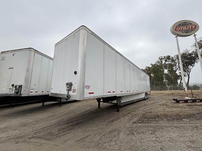 Wabash 53 ft Dry Van Trailer - Swing Door, Air Ride, Sliding Axle