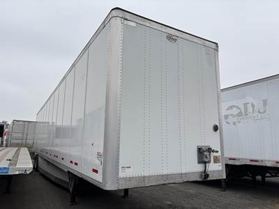 Wabash 53 ft Dry Van Trailer - Swing Door, Air Ride, Sliding Axle
