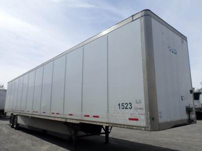 Wabash 53 ft Dry Van Trailer - Swing Door, Air Ride, Sliding Axle