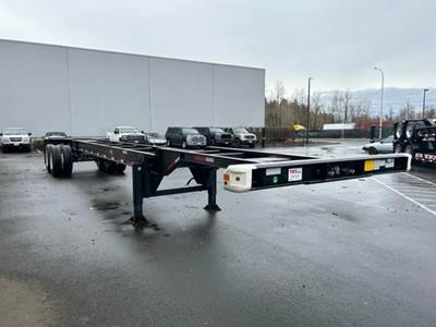 Cheetah 40x96 Steel Flatbed Trailer - Spring, Fixed Axle
