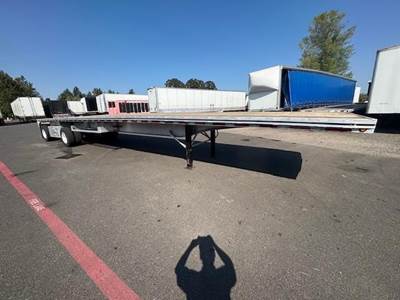 MAC 48x102 Aluminum Flatbed Trailer - Air Ride, Fixed Spread Axle