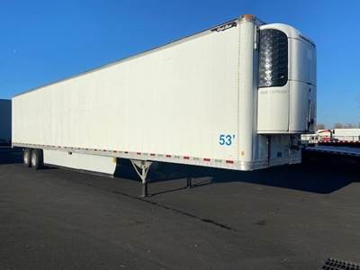 Great Dane 53 ft Reefer Trailer - Sliding Axle, Roll up Door, Thermo King
