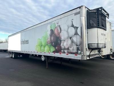 Hyundai 53 ft Reefer Trailer - Sliding Axle, Roll up Door, Carrier, Multi-Temp