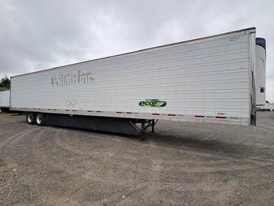 Wabash 53 ft Reefer Trailer - Sliding Axle, Swing Door, Carrier