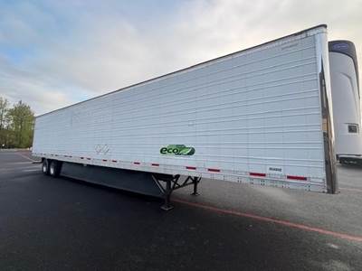 Wabash 53 ft Reefer Trailer - Sliding Axle, Swing Door, Carrier