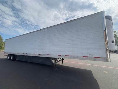 Wabash 53 ft Reefer Trailer - Sliding Axle, Swing Door, Carrier