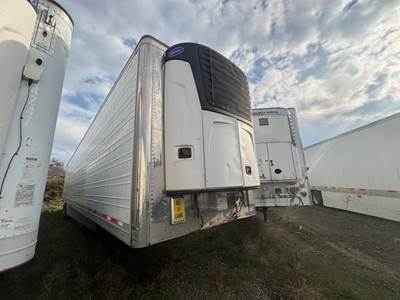 Wabash 53 ft Reefer Trailer - Sliding Axle, Swing Door, Carrier