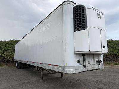 Wabash 53 ft Reefer Trailer - Sliding Spread Axle, Roll up Door, Thermo King
