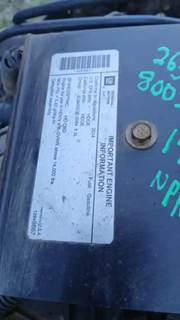 GM/Chev (HD) 6.0L Engine for a 2014 Isuzu NPR-HD