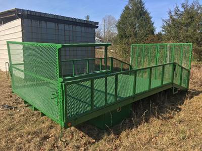 Used. LAndscApe Bed 12ft On The FlAt, 4ft SlAnt, With A 5ft rAmp
