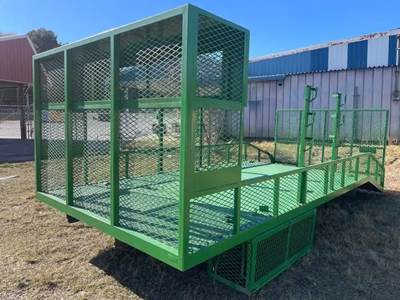 Good Used Open LAndscape Body- 14’ On The Flat, 4’ Slant, 5’ Ramp, 94” Wide And