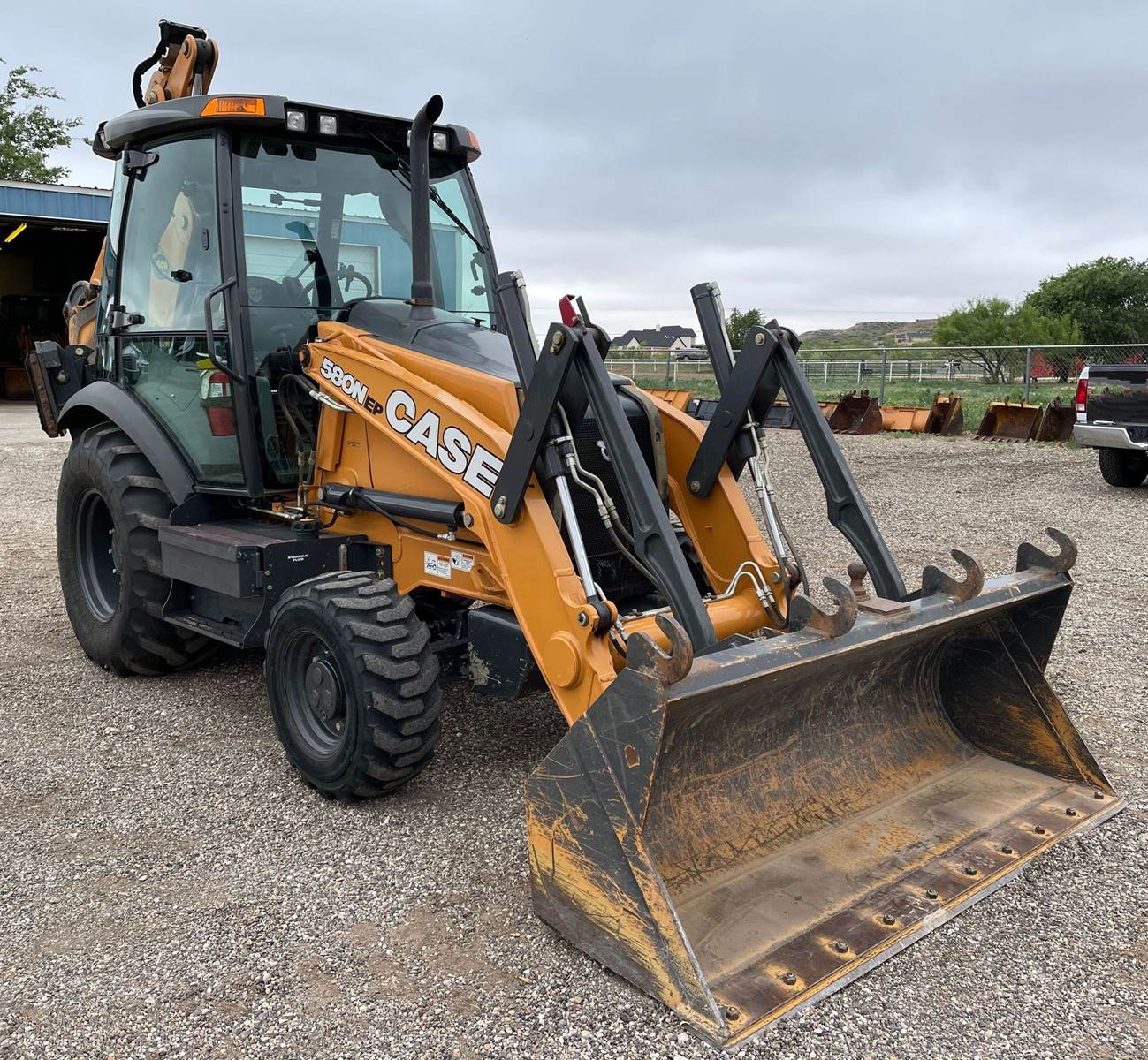 2018 Case 580N EP Backhoe For Sale, 773 Hours Oklahoma City, OK