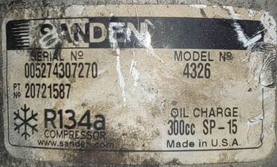 Sanden A/C Compressor