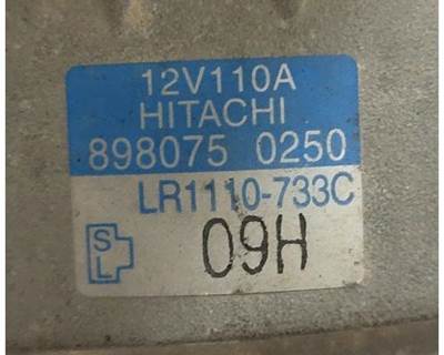USED HITACHI ALTERNATOR.
12V 
110AMP
898075 0250