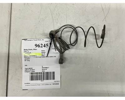 Used PB Hood Cable KIt (2 cables L/R) L92-6017
29" long