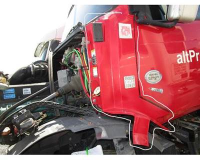 Used 2012 Volvo VNL Left Cab Trim Between Hood and Door