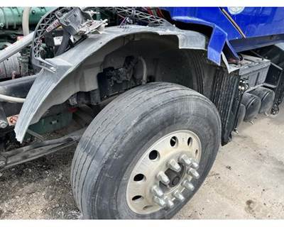 Used 2017 Volvo VNL Left Black Plastic Inner Fender Well Splash Guard