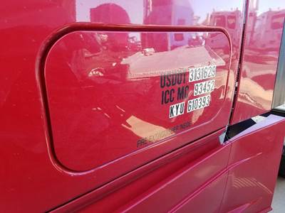 Freightliner Cascadia Left Rear Door Assembly for a Freightliner CASCADIA 125