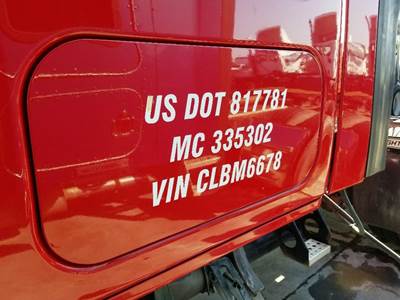 Freightliner Cascadia Left Rear Door Assembly for a Freightliner CASCADIA 125