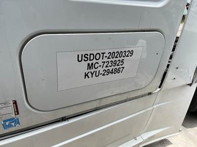 Freightliner Cascadia Left Rear Door Assembly for a Freightliner CASCADIA 125